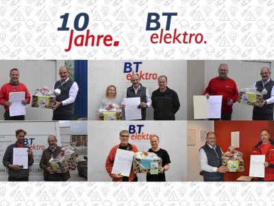 10 Jahre BT elektro GmbH